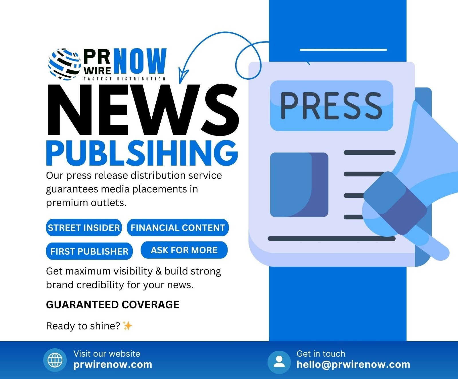 PRWireNOW Expands Press Release Distribution for Agencies in New York City with StreetInsider and Financial Content Network Access
