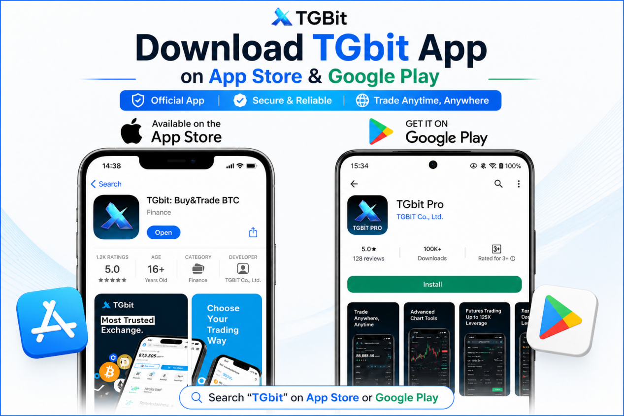 TGbit App Download Guide Available on iOS & Android via App Store & Google Play