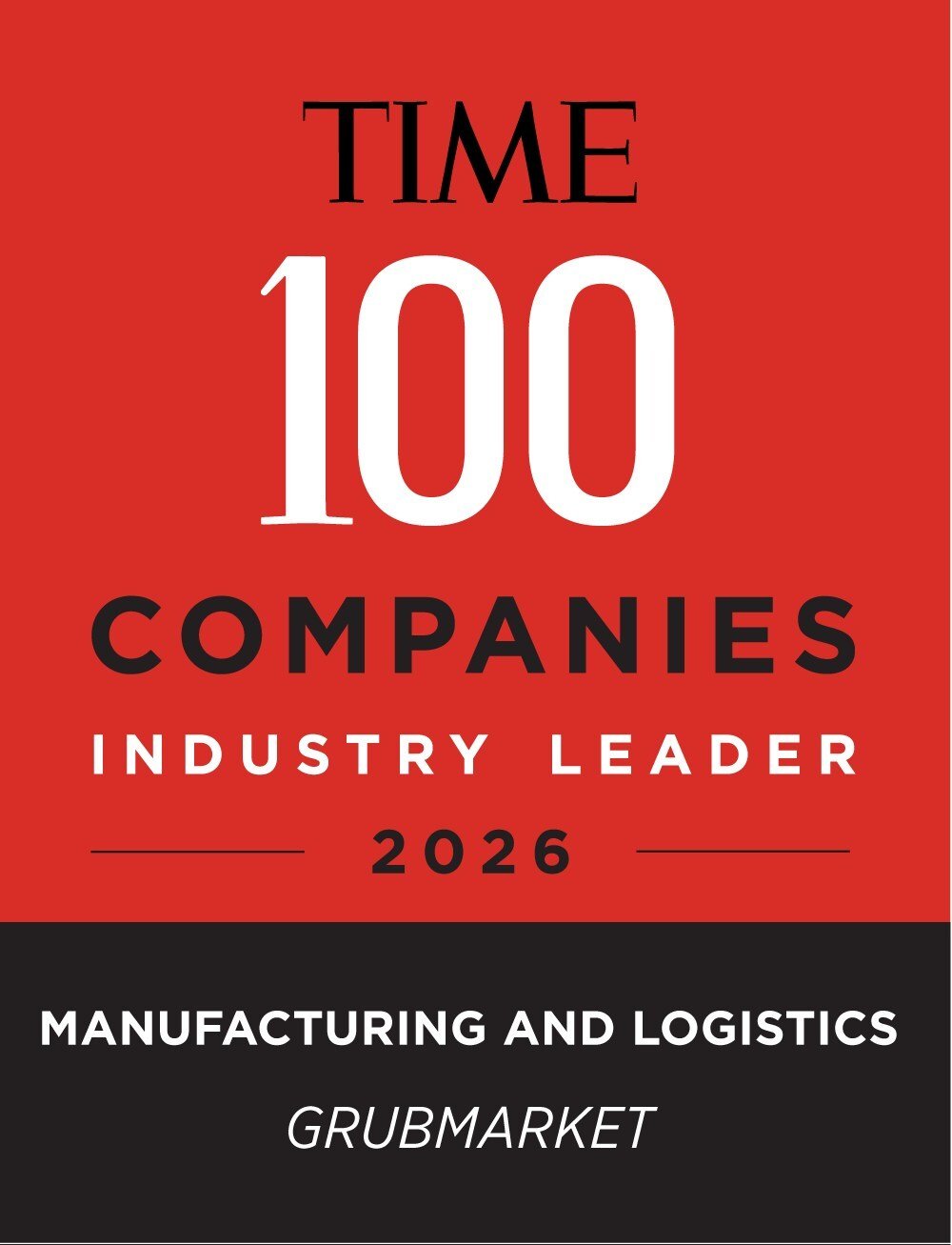 GrubMarket Named to TIME's List of the TIME100 Companies Industry Leaders