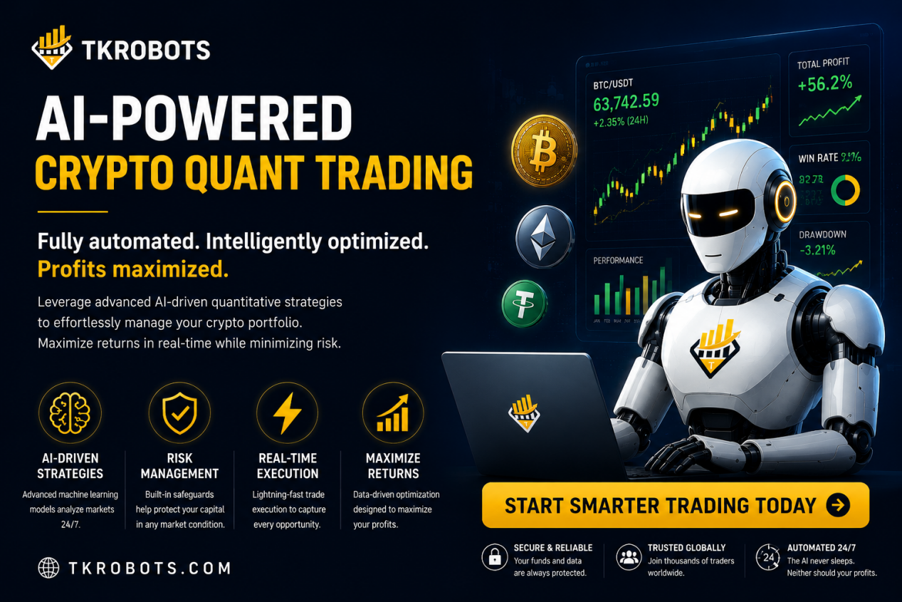 TKROBOTS Unveils AI Quantitative Trading Platform for Automated Trading Solutions