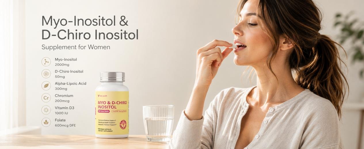 ViVi Youth Launches Advanced Myo-Inositol & D-Chiro Inositol Formula Designed for Women’s Daily Wellness Support