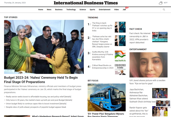 SEO Guest Posting on IBTimes India