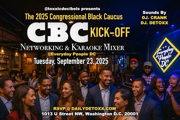 PRWireNOW Events - 2025 Congressional Black Caucus Kick-Off Networking & Karaoke Mixer